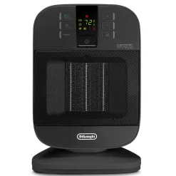 DeLonghi Up to 1500-Watt Ceramic Compact Personal Indoor Electric Space Heater with Thermostat