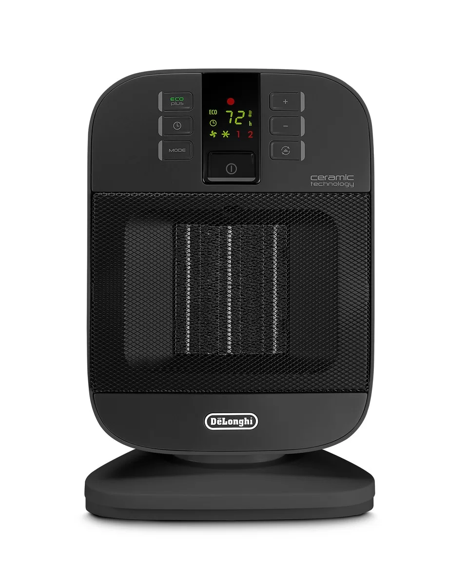 DeLonghi Up to 1500-Watt Ceramic Compact Personal Indoor Electric Space Heater with Thermostat