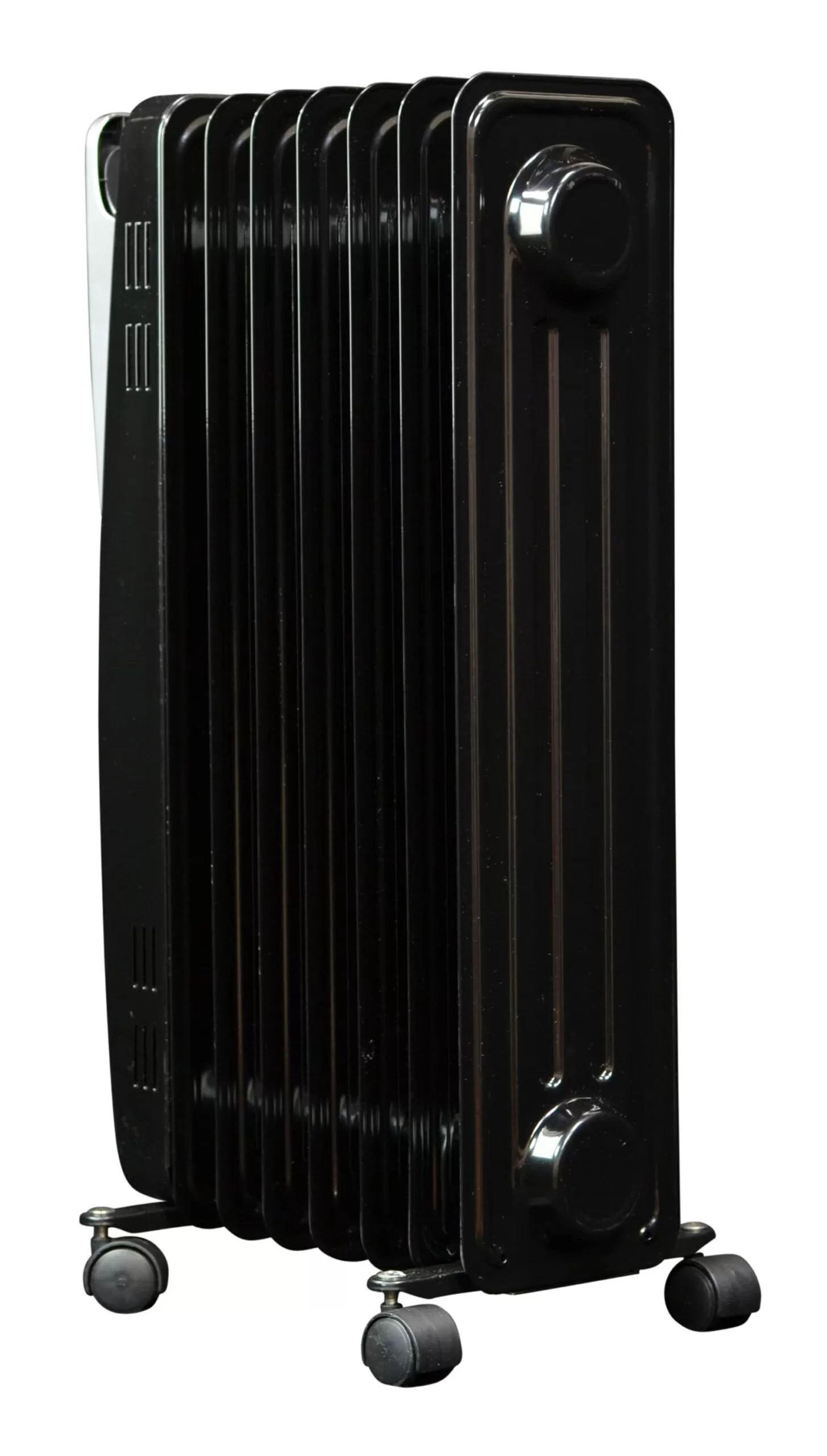 NewAir Up to 1500-Watt Oil-filled Radiant Tower Indoor Electric Space Heater with Thermostat and Remote Included