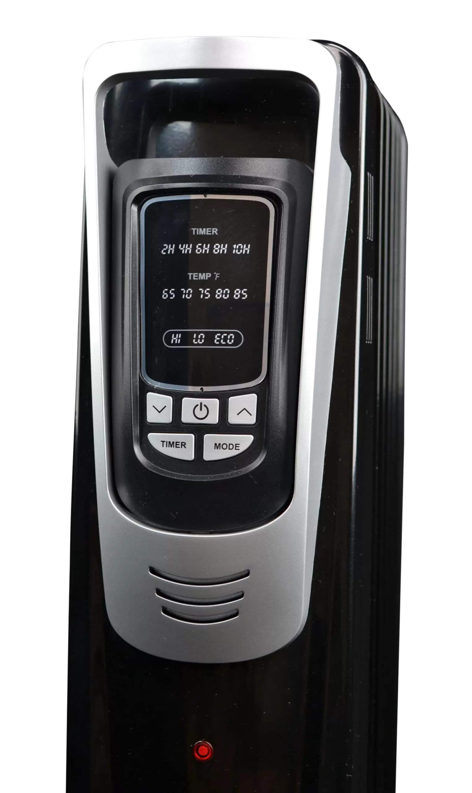 NewAir Up to 1500-Watt Oil-filled Radiant Tower Indoor Electric Space Heater with Thermostat and Remote Included