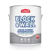 AMES Block and Wall White Semi-gloss Solid Water-based Mildew Resistant Mold Resistant Waterproofer (1-Gallon)