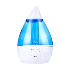 Crane Drop 1-Gallons Tabletop Ultrasonic Humidifier (For Rooms Up To 500-sq ft)