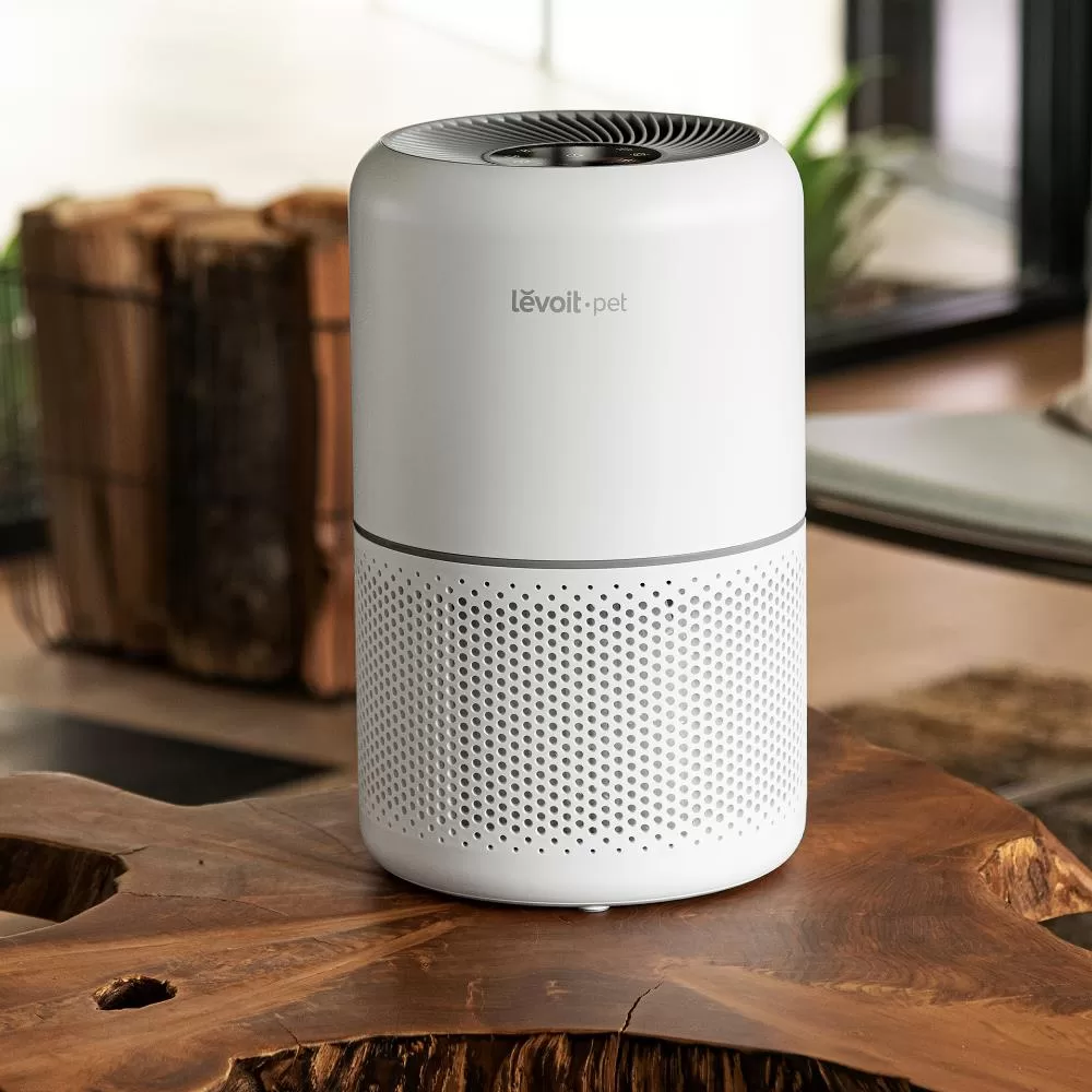 Levoit 3-Speed White True HEPA Air Purifier (Covers: 219-sq ft)