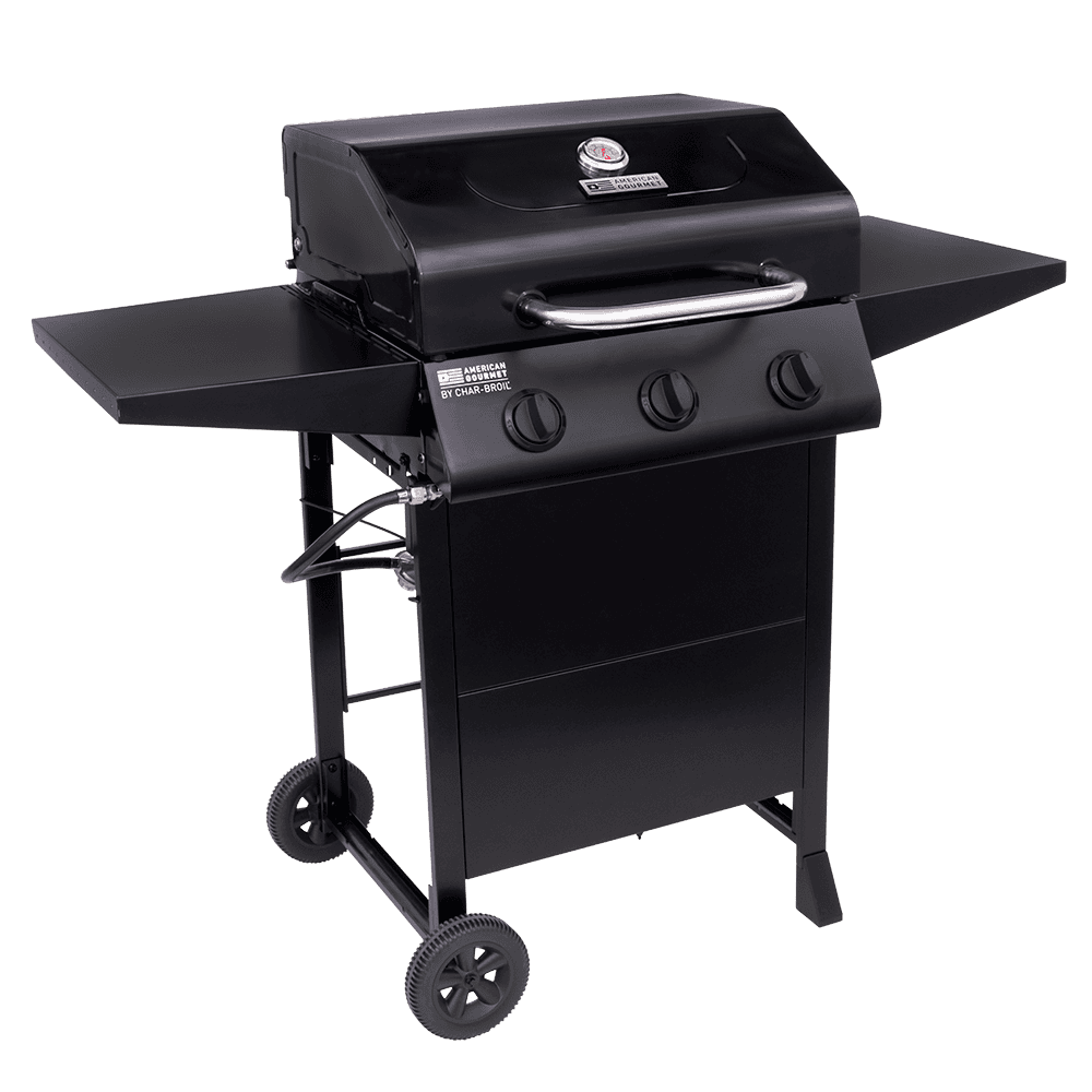 American Gourmet Black 3-Burner Liquid Propane Gas Grill