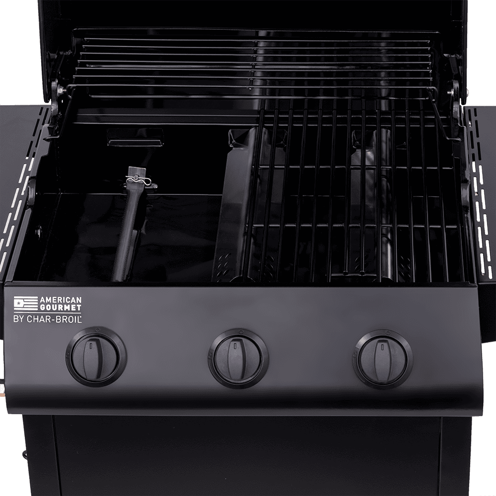 American Gourmet Black 3-Burner Liquid Propane Gas Grill