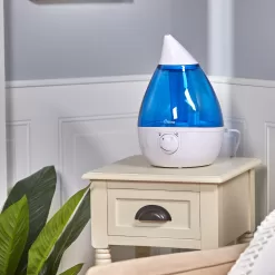 Crane Drop 1-Gallons Tabletop Ultrasonic Humidifier (For Rooms Up To 500-sq ft)
