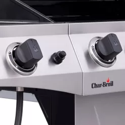 Char-Broil Performance Series Silver 5-Burner Liquid Propane Gas Grill with 1 Side Burner