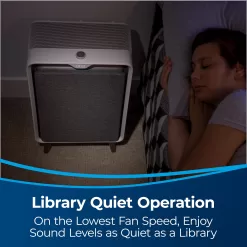 BISSELL Air320 Air Purifier 5-Speed White HEPA Air Purifier ENERGY STAR (Covers: 1770-sq ft)