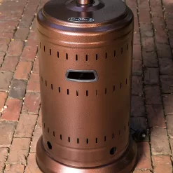 Fire Sense 46000-BTU Bronze Steel Floorstanding Liquid Propane Patio Heater