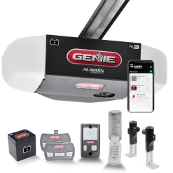 Genie 1-1/4 Hpc Smart Belt Drive Garage Door Opener Wi-fi Compatibility Battery Back-up