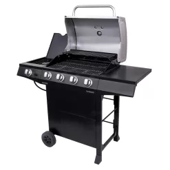 Char-Broil Performance Series Black 4-Burner Liquid Propane Gas Grill with 1 Side Burner