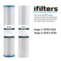 IFILTER MWH-D20-WELL Well Water Whole House Filtration System