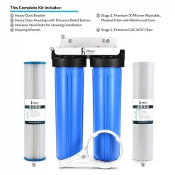 IFILTER MWH-D20-WELL Well Water Whole House Filtration System