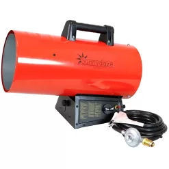 Sunnydaze Decor 125000-BTU Outdoor Portable Forced Air Propane Heater