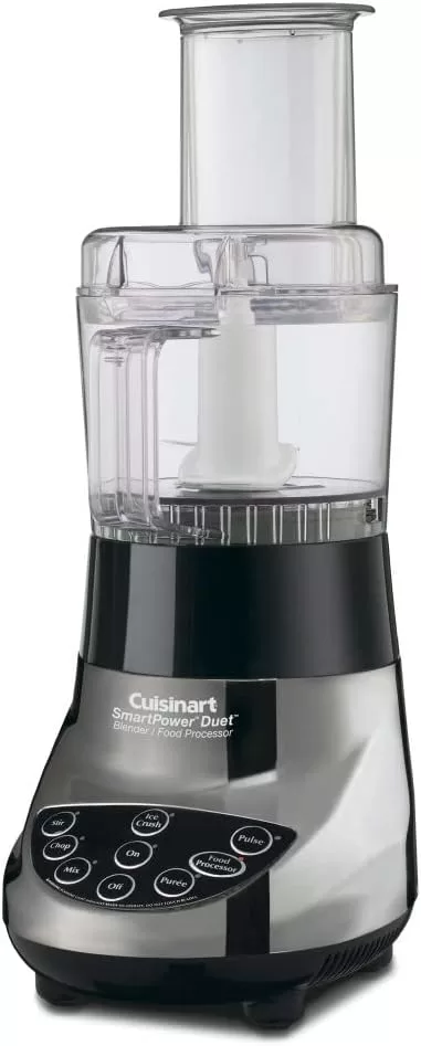 Cuisinart BFP-703BC Smart Power Duet Blender/Food Processor, Brushed Chrome, 3 cup, count of 6