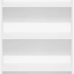 Furinno Pasir 4-Tier Bookcase/Bookshelf/Storage Shelves, White