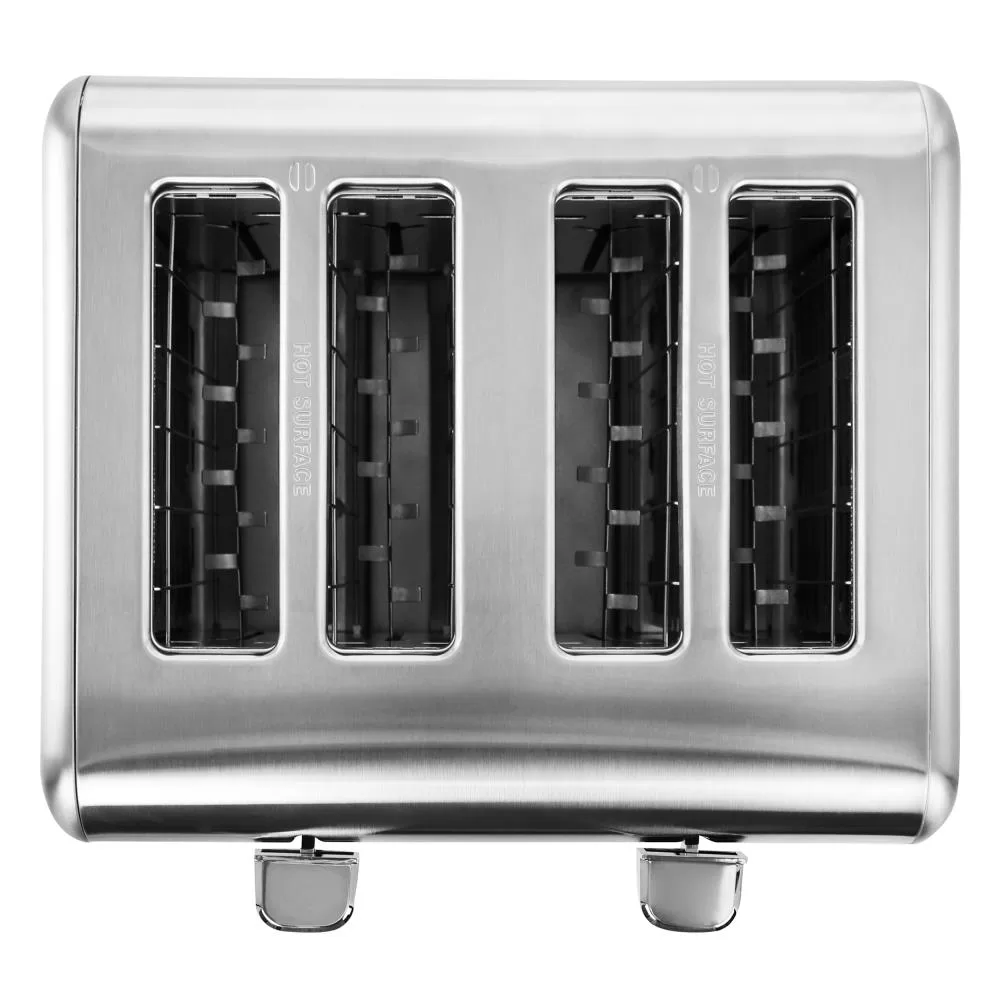 MegaChef 4-Slice Stainless Steel 1800-Watt Toaster