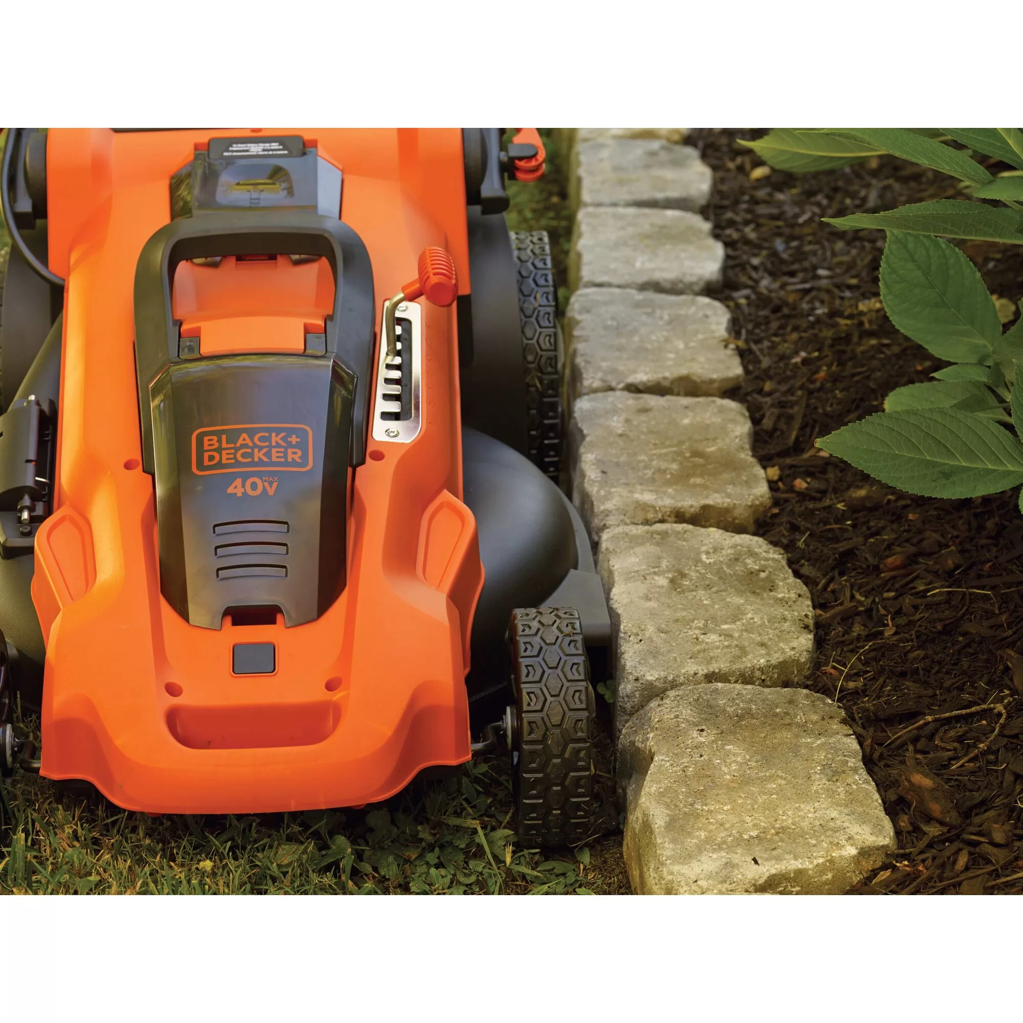 BLACK+DECKER 40-volt Max 20-in Cordless Push Lawn Mower 2 Ah (Battery and Charger Included)