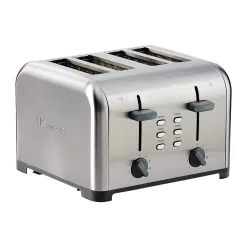 Kenmore 4-Slice Gray/Silver 1400-Watt Toaster