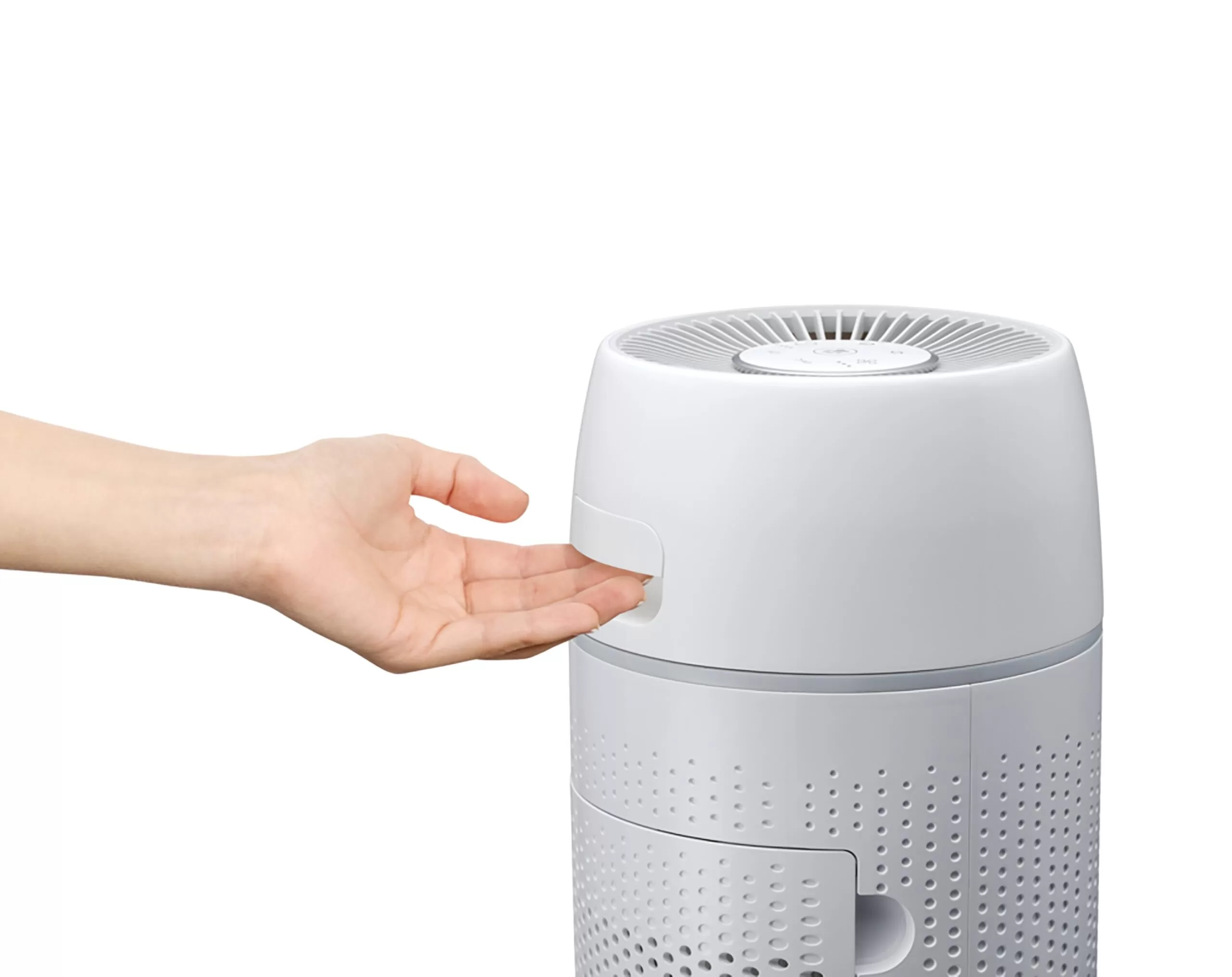 HOMEDICS 3-Speed Ionic White HEPA Air Purifier ENERGY STAR (Covers: 266-sq ft)
