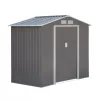 Outsunny Galvanized Steel Storage Shed