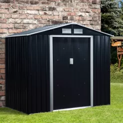 Outsunny Galvanized Steel Storage Shed
