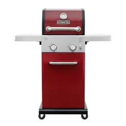 Permasteel Red 2-Burner Liquid Propane Gas Grill