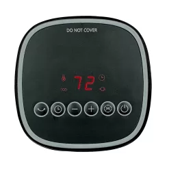 SPT Up to 1500-Watt Ceramic Tower Indoor Electric Space Heater with Thermostat and Remote Included
