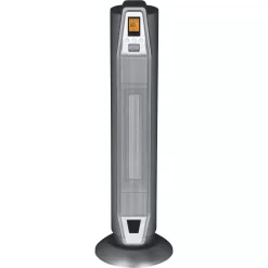SPT Up to 1500-Watt Ceramic Tower Indoor Electric Space Heater with Thermostat and Remote Included