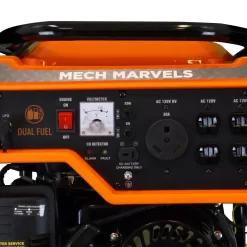 Mech Marvels 4000 Watt CO Detect, RV Ready, CARB Approved 3200-Watt Portable Generator