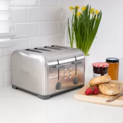 Kenmore 4-Slice Gray/Silver 1400-Watt Toaster