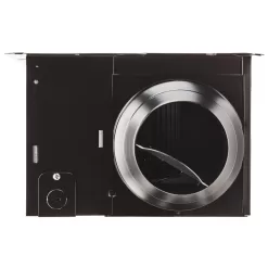 Aero Pure Low Profile Quiet Bathroom Exhaust Fans 0.3-Sone 80-CFM White Decorative Lighted Bathroom Fan ENERGY STAR