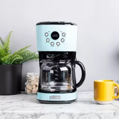 Haden 12-Cup Turquoise Residential Drip Coffee Maker