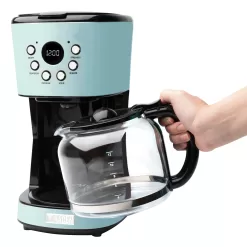 Haden 12-Cup Turquoise Residential Drip Coffee Maker