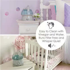 Crane Adorables 1-Gallons Tabletop Cool Mist Humidifier (For Rooms Up To 500-sq ft)