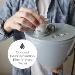 Crane Drop 1-Gallons Tabletop Ultrasonic Humidifier (For Rooms Up To 500-sq ft)