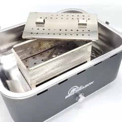 BBQ Dragon Zephyr charcoal grill 100-in W Silver Charcoal Grill