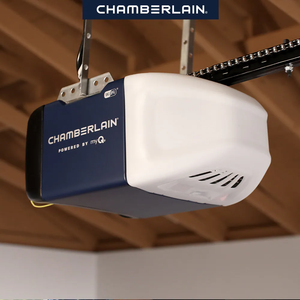 Chamberlain 1/2-HP Smart Chain Drive Garage Door Opener Wi-fi Compatibility