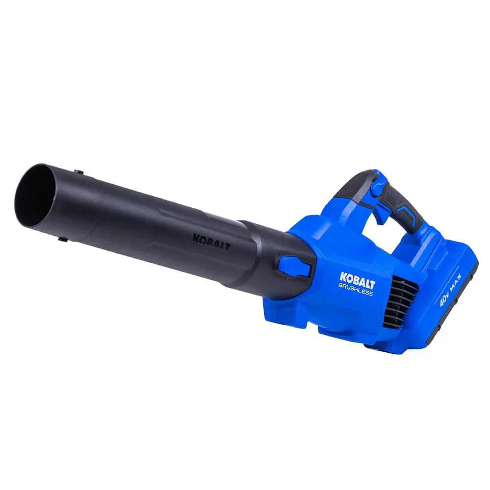Kobalt Gen4 40-volt 520-CFM 120-MPH Battery Handheld Leaf Blower 4 Ah (Battery and Charger Included)