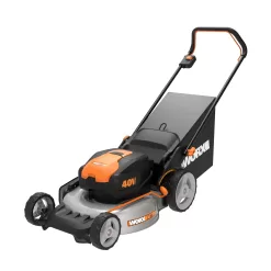 WORX Nitro Power Share 40-volt 20-in Cordless Push Lawn Mower 4 Ah (Battery and Charger Included)