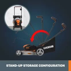 WORX Nitro Power Share 40-volt 20-in Cordless Push Lawn Mower 4 Ah (Battery and Charger Included)