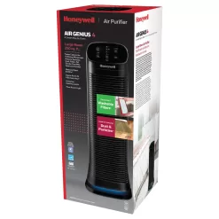 Honeywell AirGenius 4-Speed Ionic Black Non-HEPA Air Purifier ENERGY STAR (Covers: 250-sq ft)