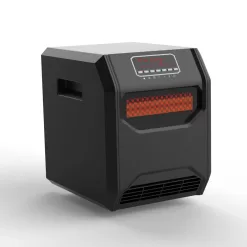 Lifesmart Up to 1500-Watt Infrared Quartz Cabinet Indoor Electric Space Heater with Thermostat and Remote Included