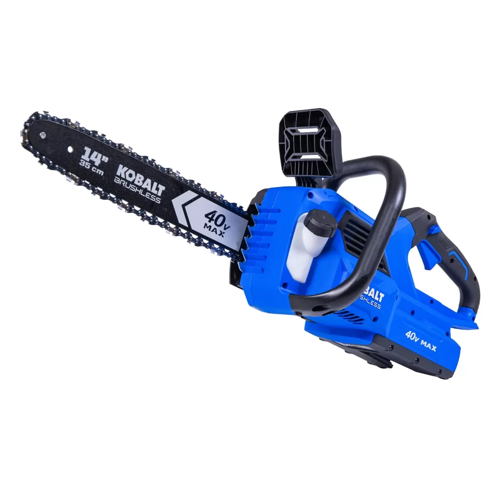 Kobalt Gen4 40-volt 14-in Brushless Battery 4 Amp 4 Ah Chainsaw (Battery and Charger Included)