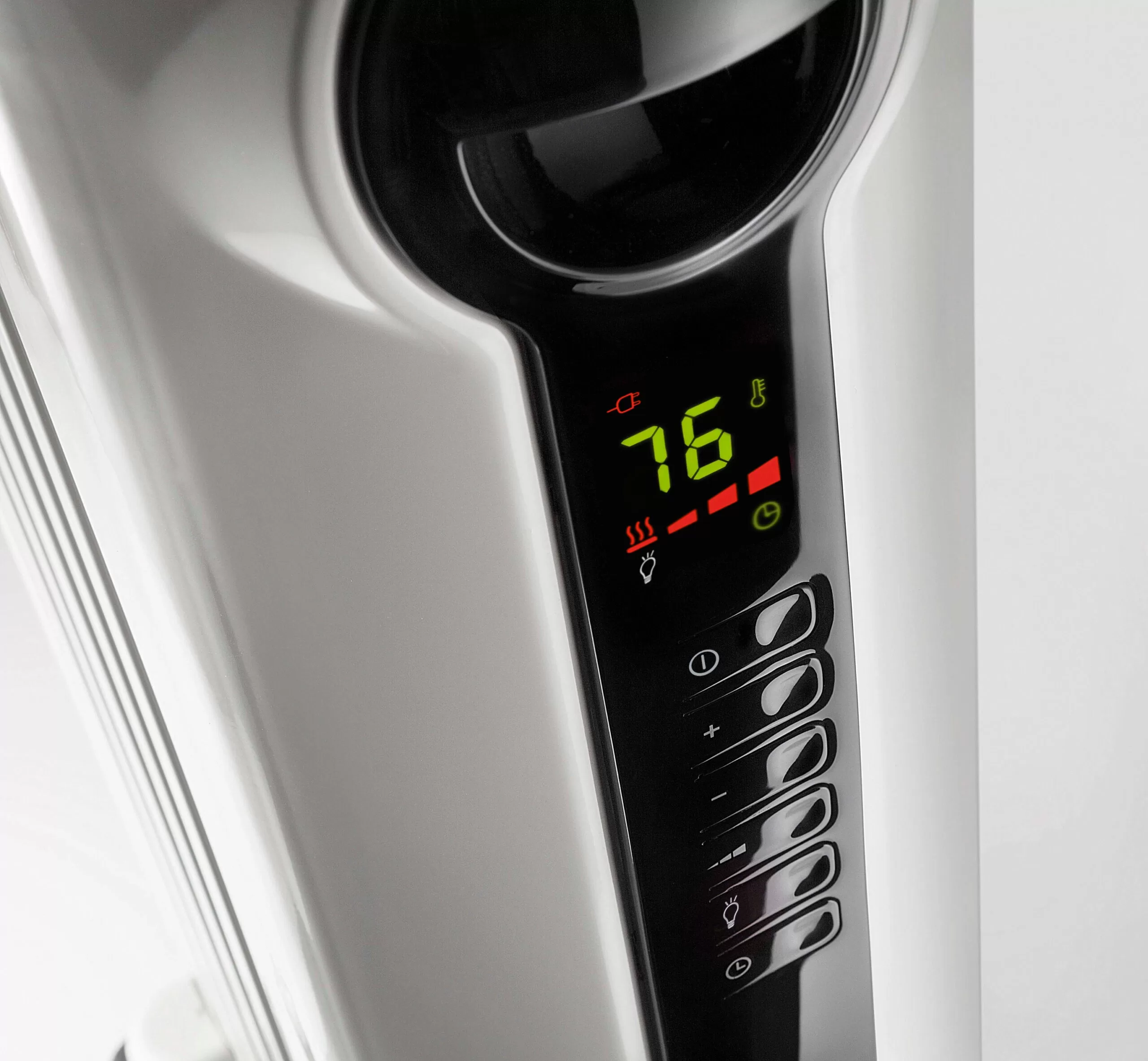 DeLonghi Up to 1500-Watt Convection and Radiant Tower Indoor Electric Space Heater with Thermostat