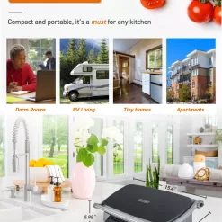 Commercial Chef 8.25-in L x 15.25-in W Residential