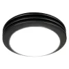 Akicon Bathroom fan with lights 2-Sone 80-CFM Matte Black Decorative Lighted Bathroom Fan