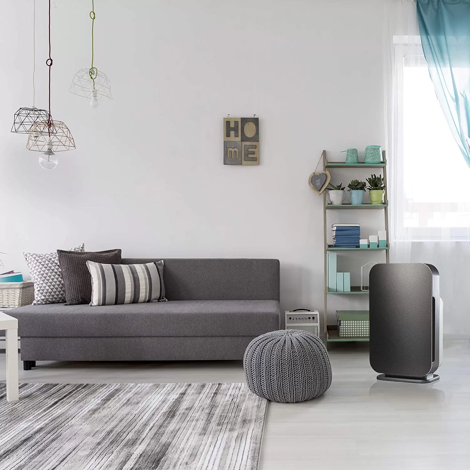 Alen BreatheSmart Flex 4-Speed Ionic Gray True HEPA Air Purifier ENERGY STAR (Covers: 700-sq ft)