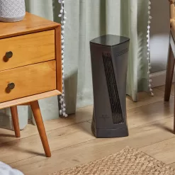Vornado Up to 1500-Watt Fan Tower Indoor Electric Space Heater with Thermostat