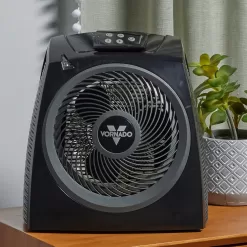Vornado Up to 1500-Watt Fan Compact Personal Indoor Electric Space Heater with Thermostat and Remote Included